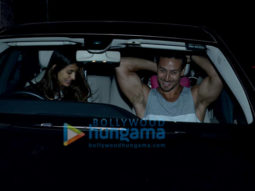 Disha Patani spotted at Tiger Shroff’s home in Bandra