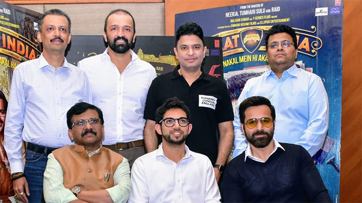 Emraan Hashmi, Aaditya Thackeray and others snapped at Cheat India press meet