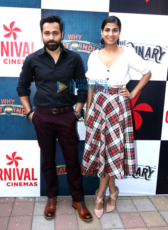 emraan hashmi and shreya dhanwanthary promote why cheat india at carnival cinemas in mumbai 5