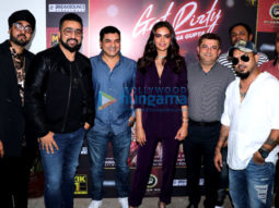 Esha Gupta and others snapped at the launch of the song Get Dirty