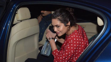 Esha Gupta spotted at Bastian in Bandra