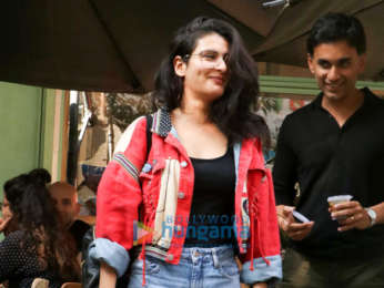 Fatima Sana Shaikh spotted at The Kitchen Garden