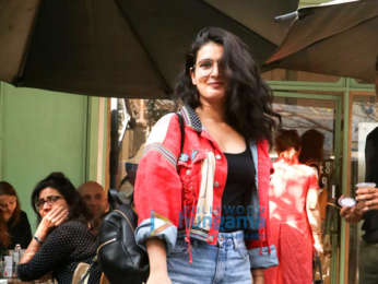 Fatima Sana Shaikh spotted at The Kitchen Garden