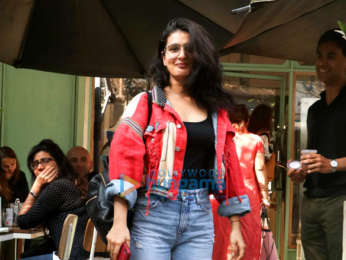 Fatima Sana Shaikh spotted at The Kitchen Garden