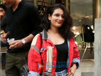 Fatima Sana Shaikh spotted at The Kitchen Garden