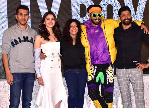 Gully Boy Trailer Launch Ranveer Singh is the energizing bunny, but he is extremely sensitive - Zoya Akhtar