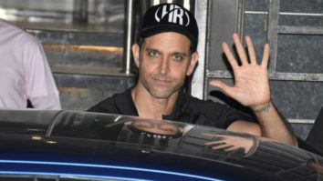 Hrithik Roshan spotted at gym in Juhu