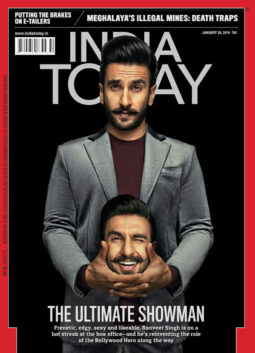 Ranveer Singh on the cover of India Today, Jan 2019