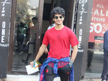 Ishaan Khatter snapped at Bastian