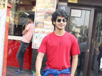 Ishaan Khatter snapped at Bastian