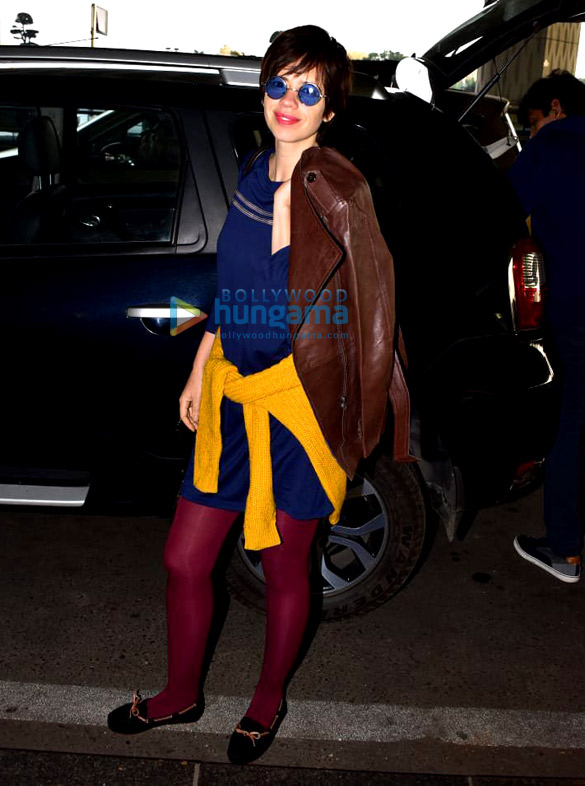 jacqueline fernandez kalki koechlin govinda and others snapped at the airport 2