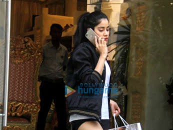 Janhvi Kapoor spotted at Abu Sandeep's store in Bandra