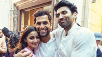 Alia Bhatt, Aditya Roy Kapur and Abhishek Varman wrap up Kalank with wide smiles