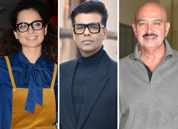 Kangana Ranaut wages another ATTACK on Karan Johar and Rakesh Roshan, claims she is singled out by Bollywood