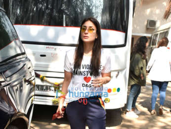 Kareena Kapoor Khan snapped at Mehboob studio in Bandra