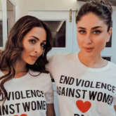 Kareena Kapoor Khan wears matching tees with BFF Malaika Arora during her radio show shoot