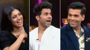 Koffee With Karan 6: Bhumi Pednekar gets competitive to win the hamper, Rajkummar Rao says he would like to be paired opposite Karan Johar if essaying gay character