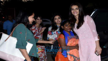 Kriti Sanon snapped at an orphanage in Bandra