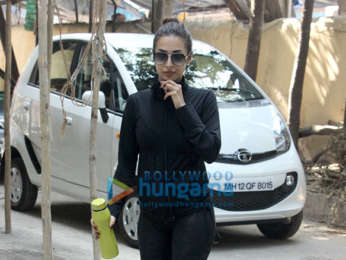 Malaika Arora snapped at the gym