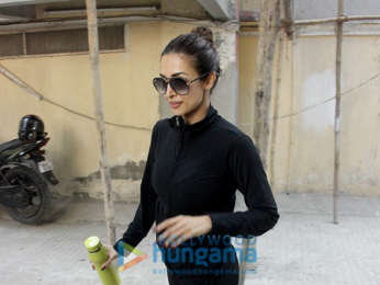 Malaika Arora snapped at the gym