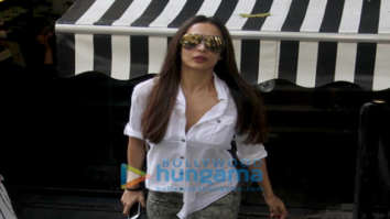 Malaika Arora spotted at Tip & Toe in Bandra