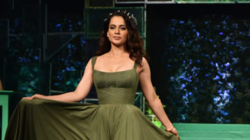 Manikarnika Star Kangana Ranaut walk The RAMP as Showstopper at the launch of India’s first ever Eco-Friendly Fibre