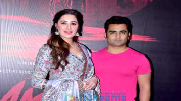 Nargis Fakhri and Sachiin Joshi grace the trailer launch of ‘Amavas’