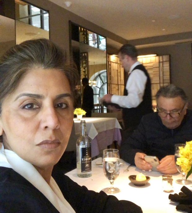 Neetu Kapoor gives a glimpse of what 38 years of marriage with Rishi Kapoor looks like