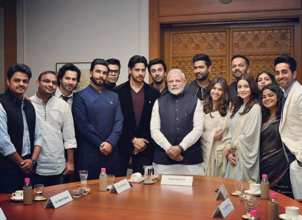 PICTURE PERFECT! Ranveer Singh, Ranbir Kapoor, Alia Bhatt, Varun Dhawan and others meet PM Narendra Modi