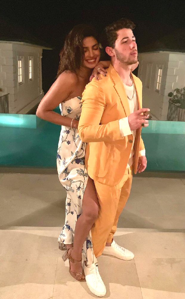 Priyanka Chopra and Nick Jonas enjoy their romantic getaway in the Carribean