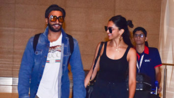Ranveer Singh & Deepika back to Mumbai after Celebrating Birthday of Deepika