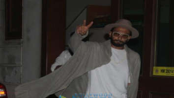 Ranveer Singh and Zoya Akhtar spotted at a dubbing studio in Bandra