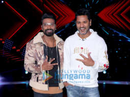 Remo DSouza and Prabhu Dheva snapped on sets of Dance+ 4