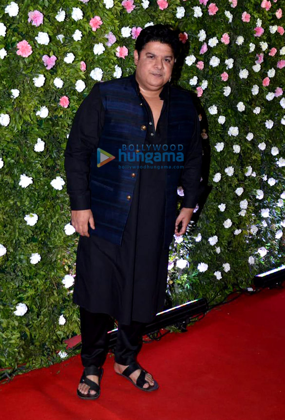 salman khan shah rukh khan amitabh bachchan and others grace raj thackerays son amit thackeray mitali borudes wedding reception 17