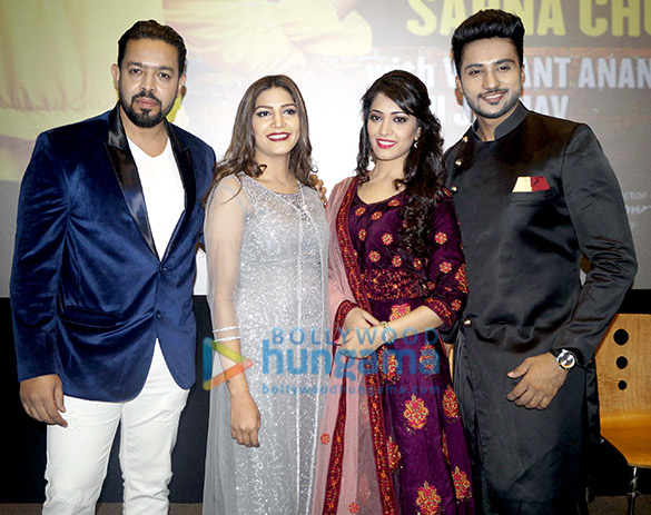 sapna choudhary vikrant anand zuber khan and anju jadhav grace the trailer launch of the film dosti ke side effectss 2