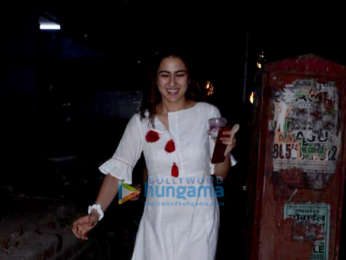 Sara Ali Khan snapped at Kitchen Garden