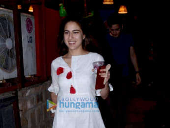 Sara Ali Khan snapped at Kitchen Garden