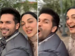 Shahid Kapoor and Kiara Advani enjoy bike ride in chilly weather of Delhi on the sets of Kabir Singh