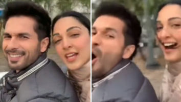 Shahid Kapoor and Kiara Advani enjoy bike ride in chilly weather of Delhi on the sets of Kabir Singh