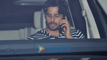 Sidharth Malhotra and Ayan Mukerji spotted at Karan Johar’s house