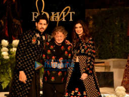 Sidharth Malhotra and Diana Penty walk the ramp for designer Rohit Bal at the Blenders Pride Fashion Tour 2019