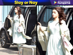 Slay or Nay: Alia Bhatt in Manish Malhotra Couture for meeting with PM Narendra Modi in Delhi