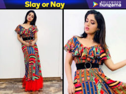 Slay or Nay: Bhumi Pednekar in an INR 73,000/-Roopa dress for Sonchiriya promotions