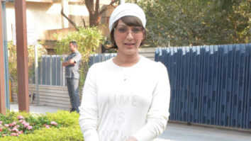 Sonali Bendre snapped at Facebook office in Bandra