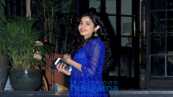 Sonam Kapoor Ahuja and Janhvi Kapoor spotted at Soho House in Juhu