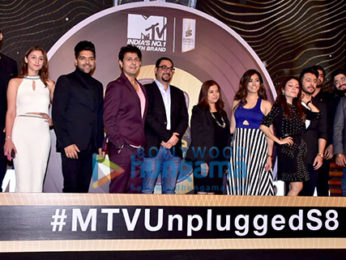 Sonu Nigam, Guru Randhawa and others attend the launch of MTV Unplugged Season 8