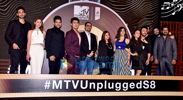 Sonu Nigam, Guru Randhawa and others attend the launch of MTV Unplugged Season 8