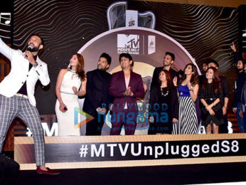 Sonu Nigam, Guru Randhawa and others attend the launch of MTV Unplugged Season 8
