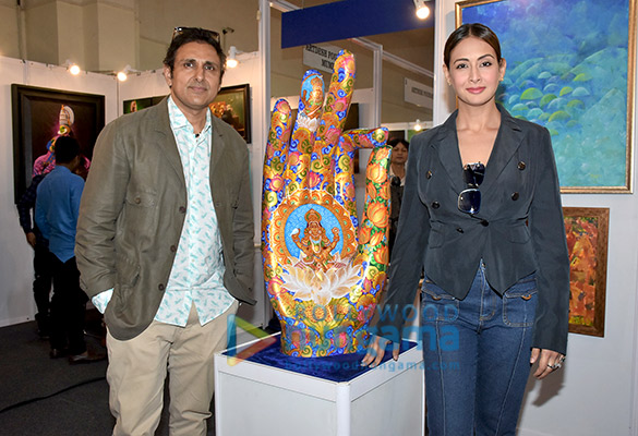 sonu nigam sanjeev kapoor others grace the india art festival 2019 3