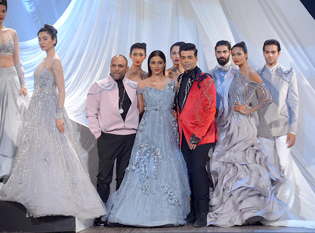 Tabu and Karan Johar turn showstoppers for Gaurav Gupta opening show for LFW 2019 Summer Resort (Featured) (1)